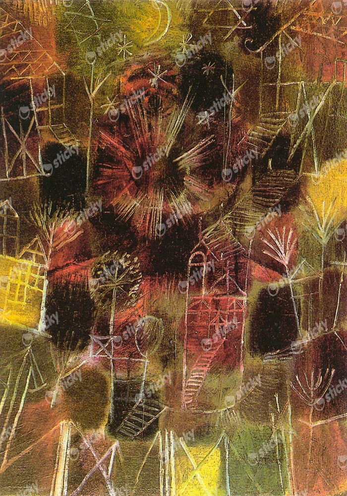 Πινακας σε καμβά PAUL KLEE - COSMIC COMPOSITION