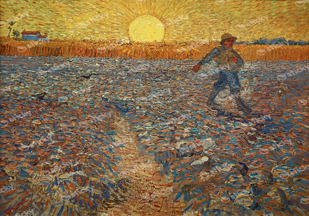 Πινακας σε καμβά VAN GOGH - THE SOWER