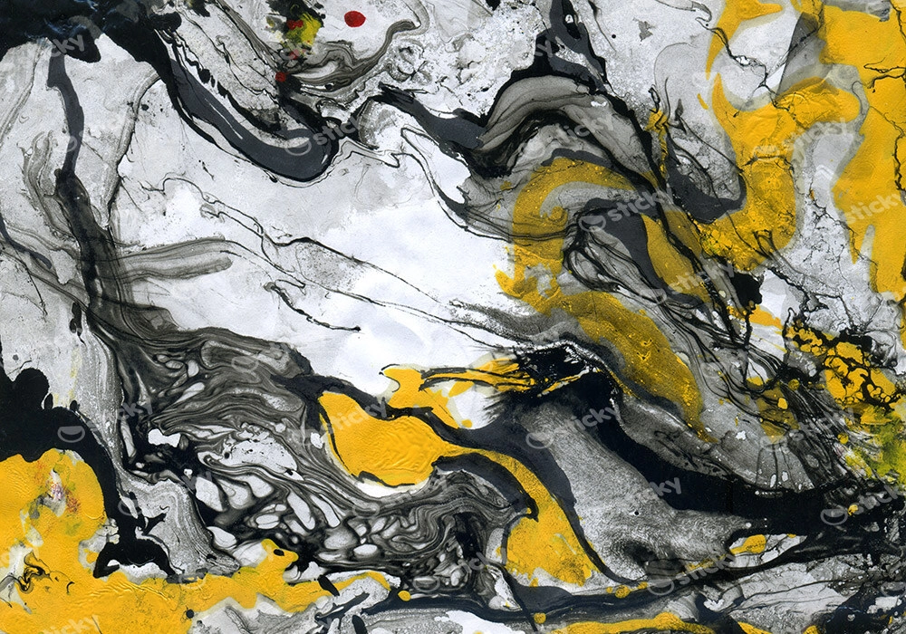 Πινακας σε καμβά ABSTRACT INK MARBLE TEXTURE 3