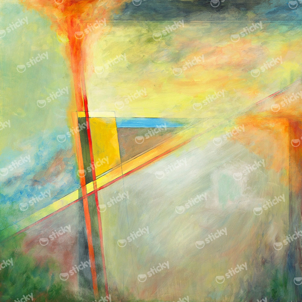 Πίνακας σε καμβά ABSTRACT PAINTING 13