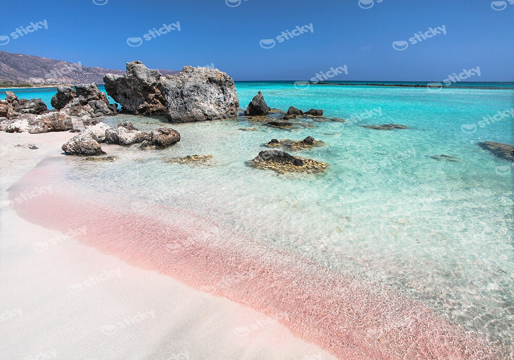 Πινακας σε καμβά ELAFONISSI CRETE