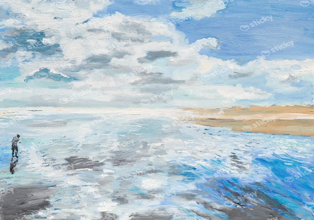 Πινακας σε καμβά SEASCAPE