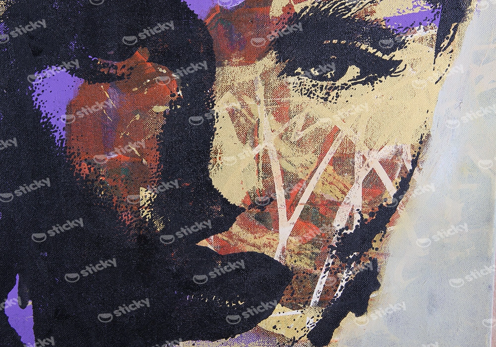 Πινακας σε καμβά ARTISTIC WOMAN 2