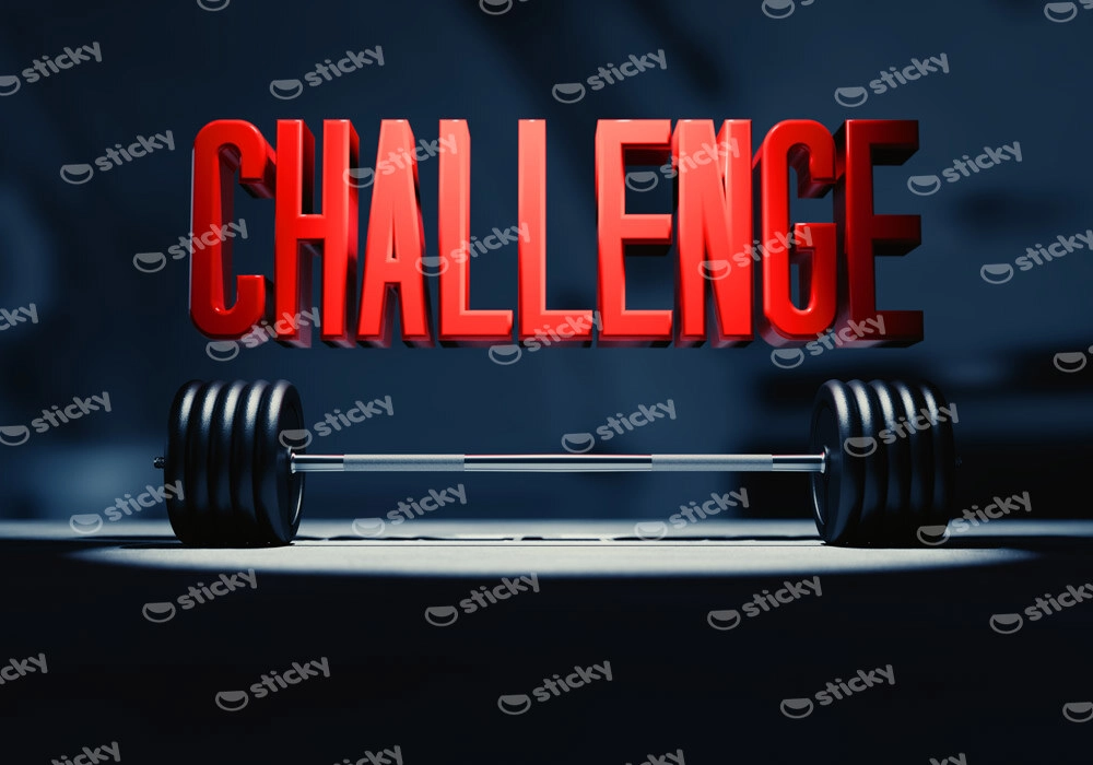 Πινακας σε καμβά CHALLENGE