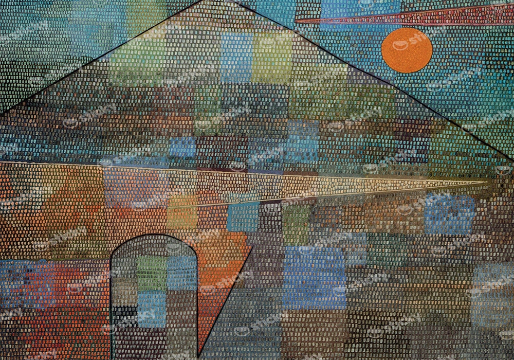 Πινακας σε καμβά PAUL KLEE - AD PARNASSUM
