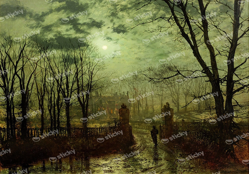 Πινακας σε καμβά JOHN ATKINSON - PARK