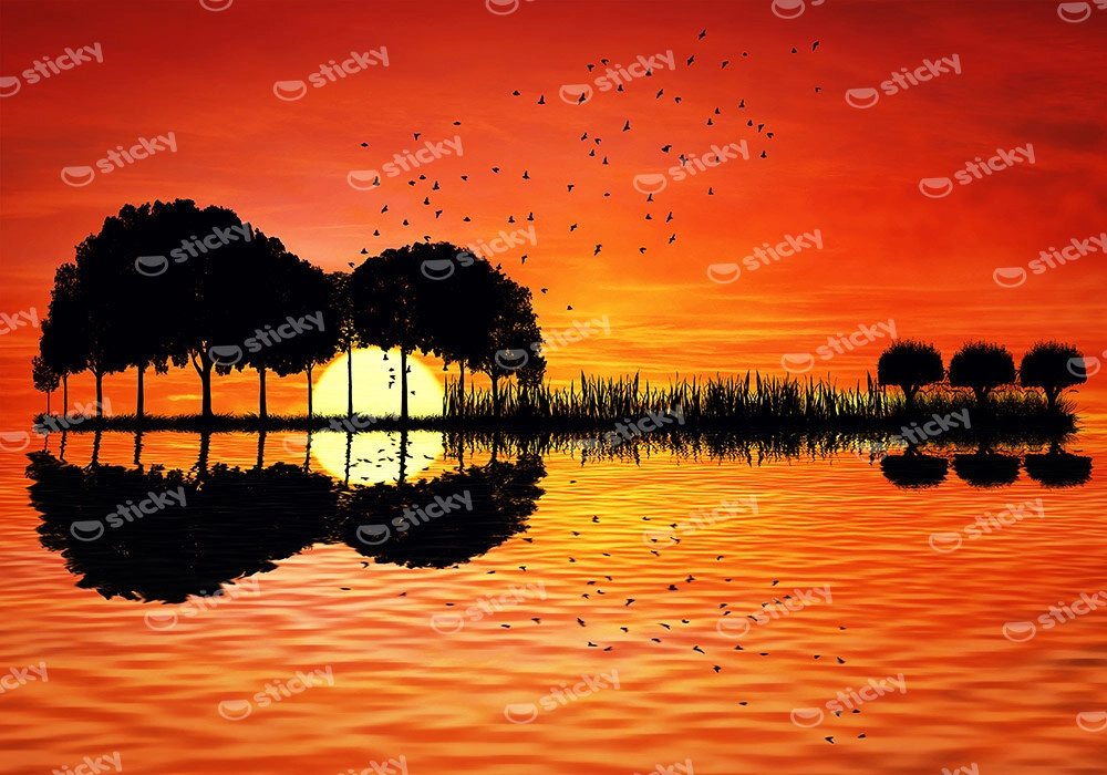 Πινακας σε καμβά REFLECTIONS 40