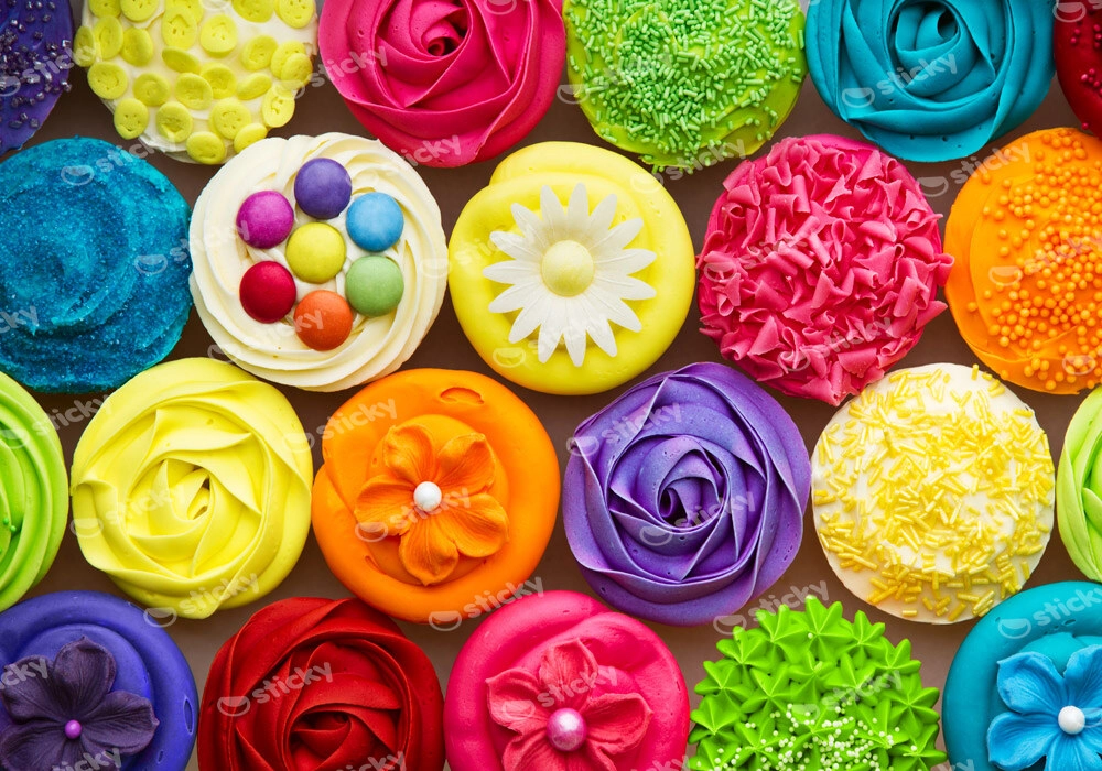 Πινακας σε καμβά CUPCAKES