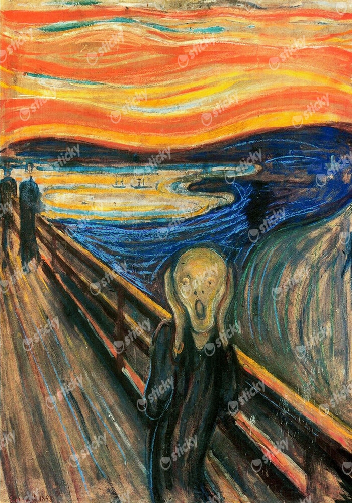 Πινακας σε καμβά EDVARD MUNCH - THE SCREAM