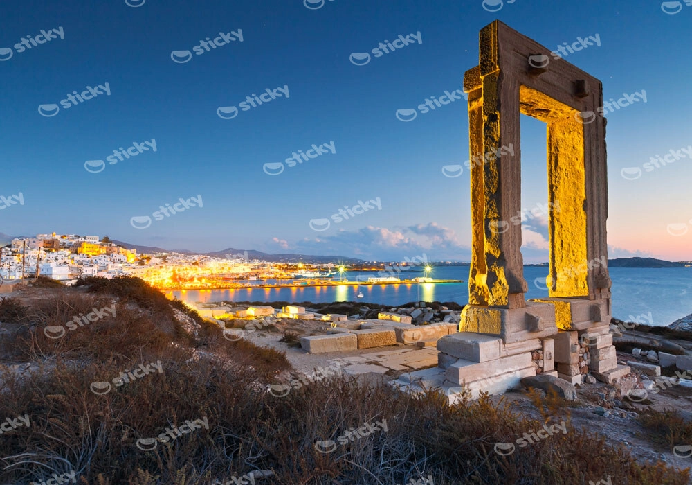 Πινακας σε καμβά PORTARA NAXOS 2
