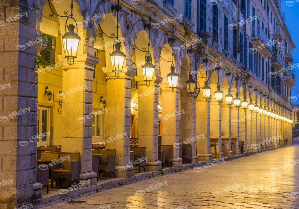Πινακας σε καμβά CORFU HISTORIC CENTER