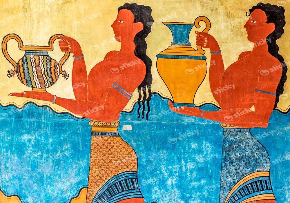 Πινακας σε καμβά KNOSSOS PALACE CRETE