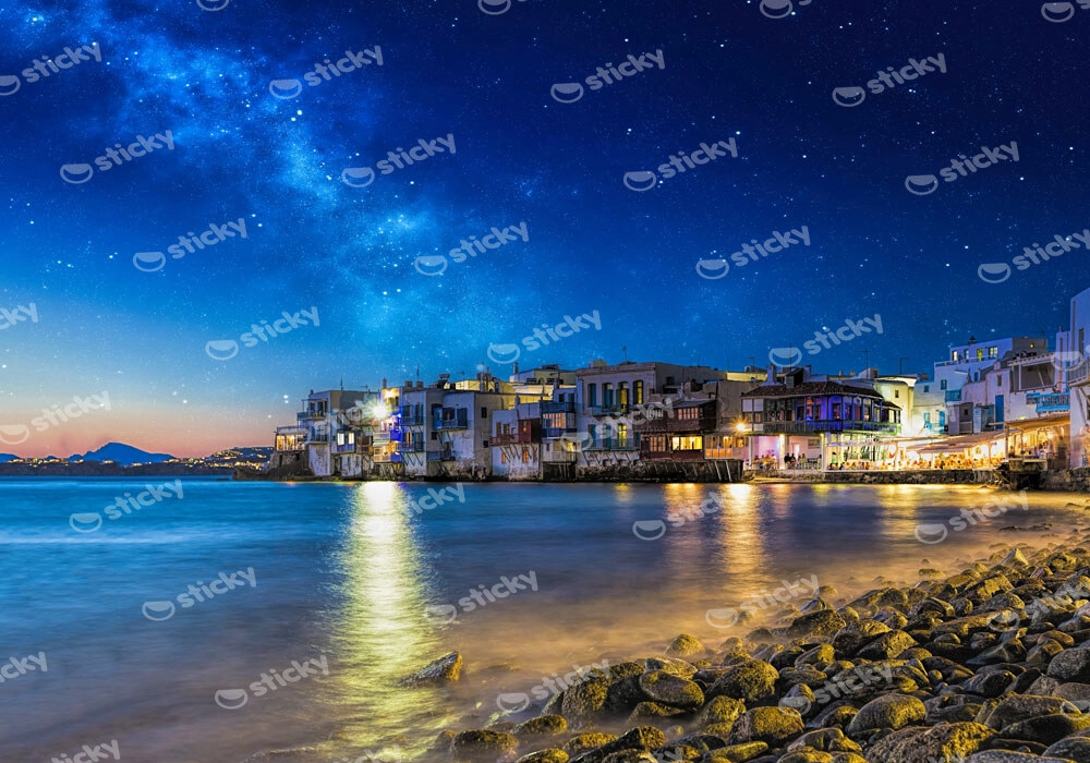 Πινακας σε καμβά MYKONOS 2