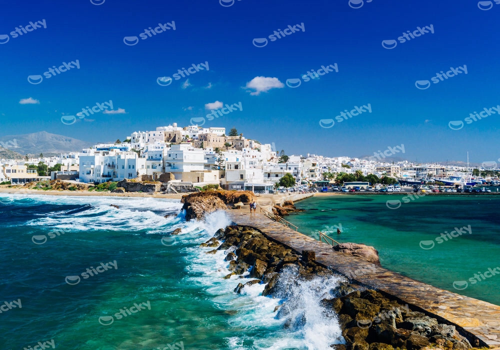 Πινακας σε καμβά NAXOS WAVES 2