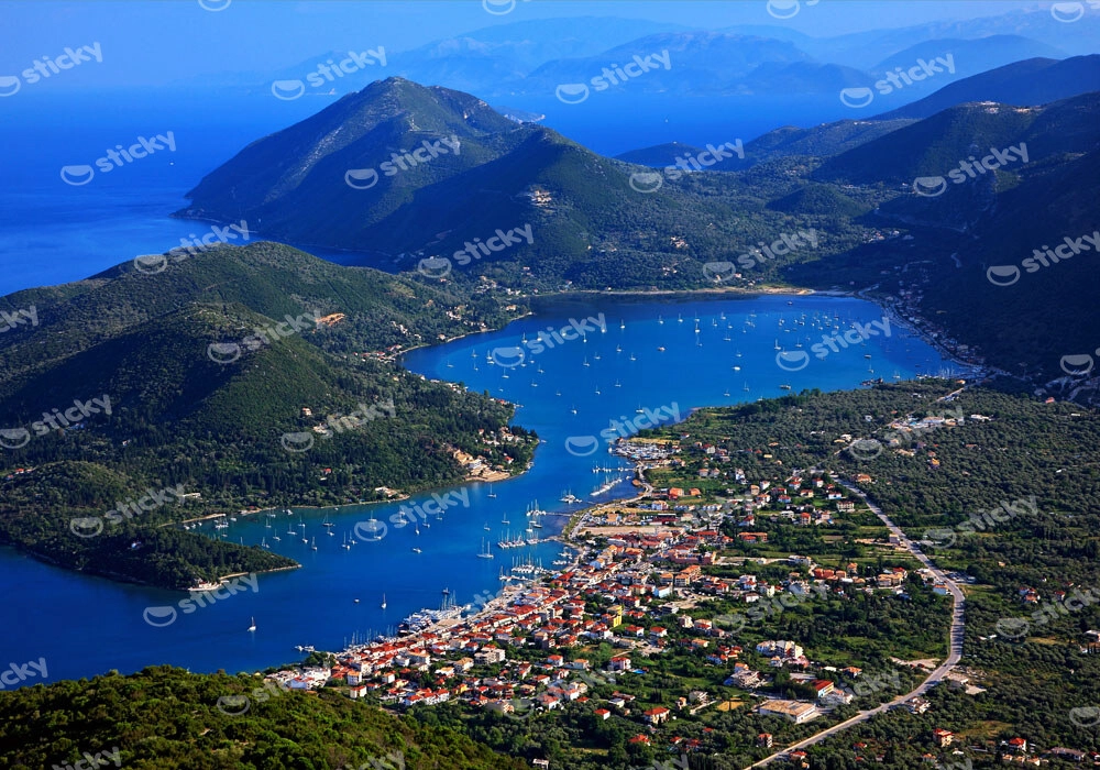 Πινακας σε καμβά NYDRI LEFKADA