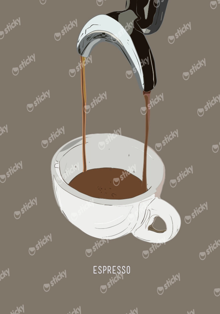 Πινακας σε καμβά ESPRESSO