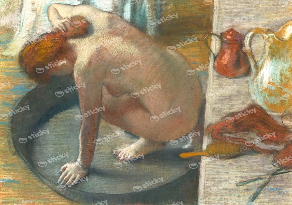 Πινακας σε καμβά DEGAS - THE TUB
