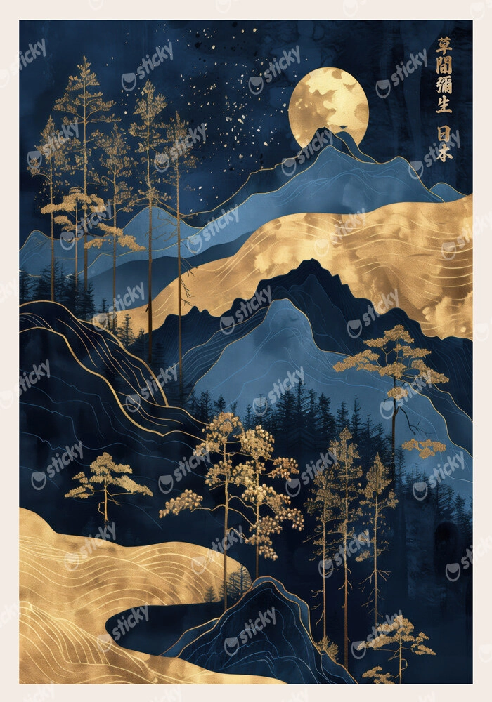 Πόστερ JAPANESE GRASSLANDS