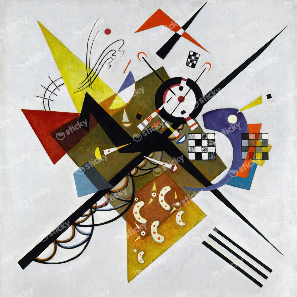 Πίνακας KANDINSKY - ON WHITE II