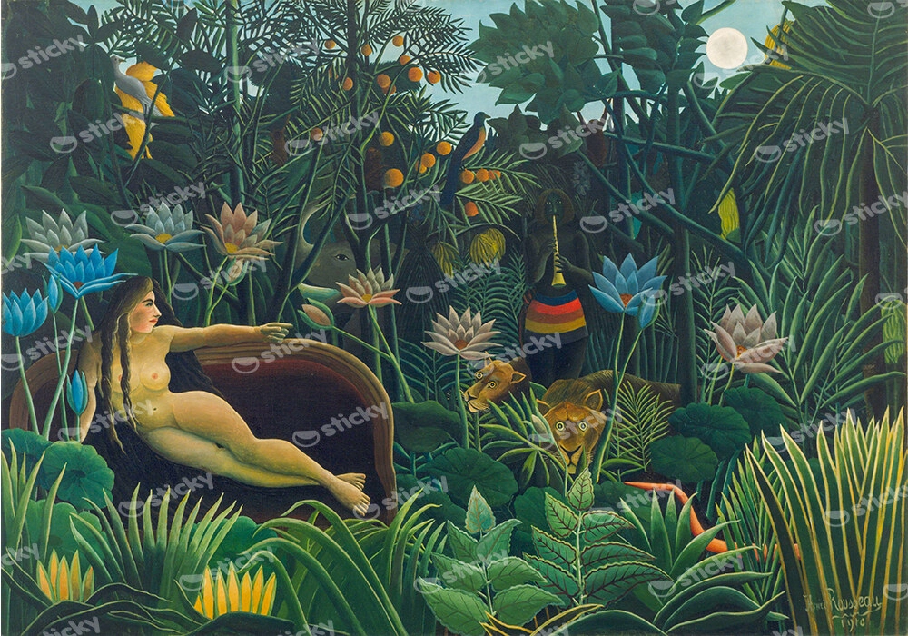 Πινακας σε καμβά HENRI ROUSSEAU - THE DREAM