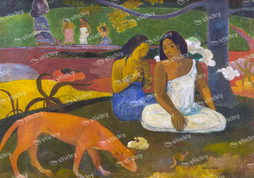 Πινακας σε καμβά PAUL GAUGUIN - AREAREA