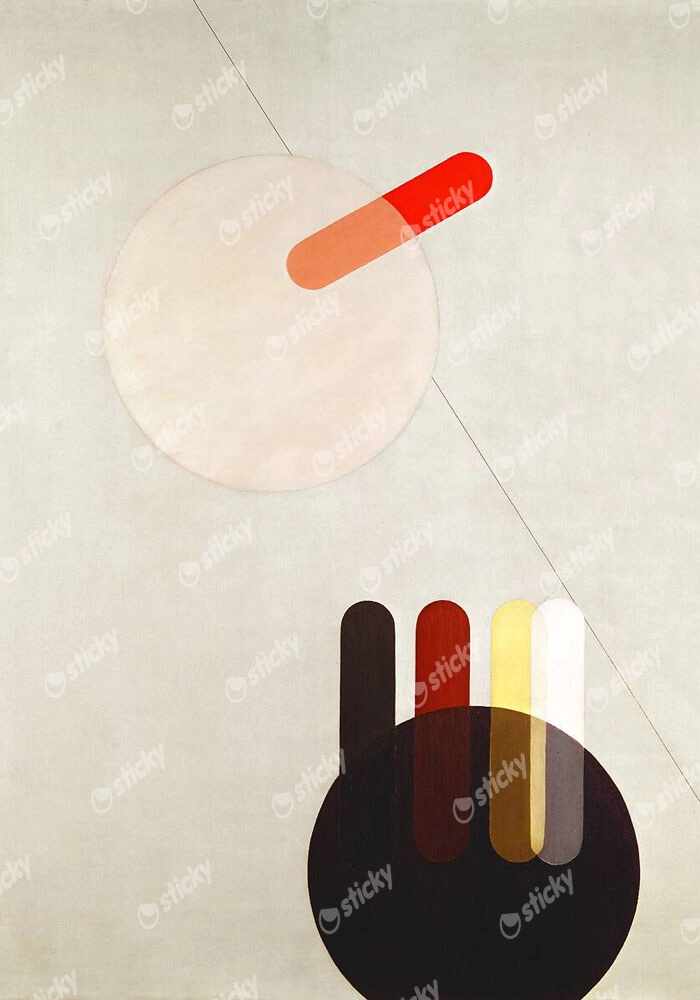 Πινακας σε καμβά LASZLO MOHOLY-NAGY - LK IIII