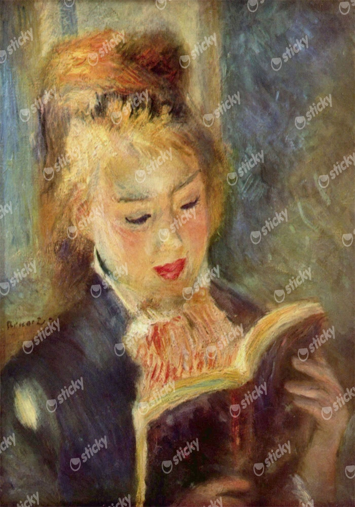 Πινακας σε καμβά RENOIR - LA LISEUSE