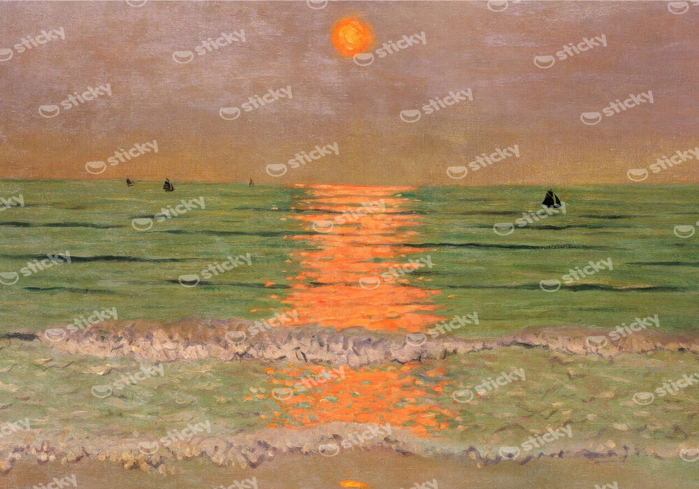 Πινακας σε καμβά FELIX VALLOTTON - SUNSET