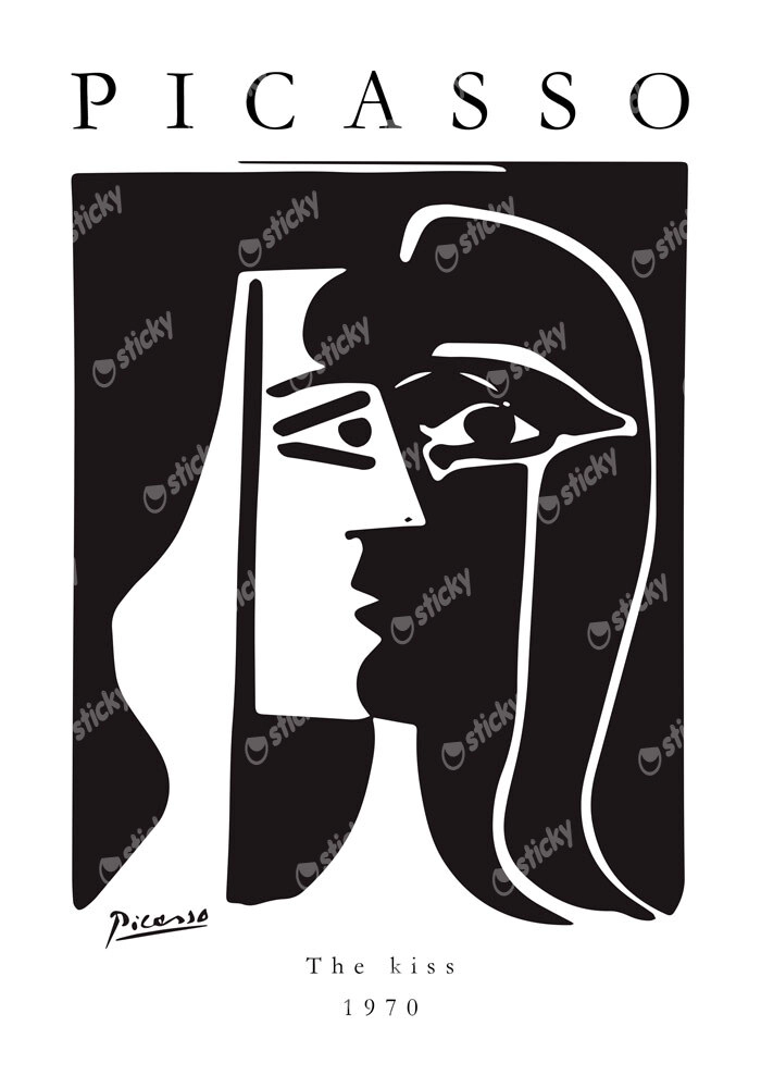 Πόστερ PICASSO - THE KISS