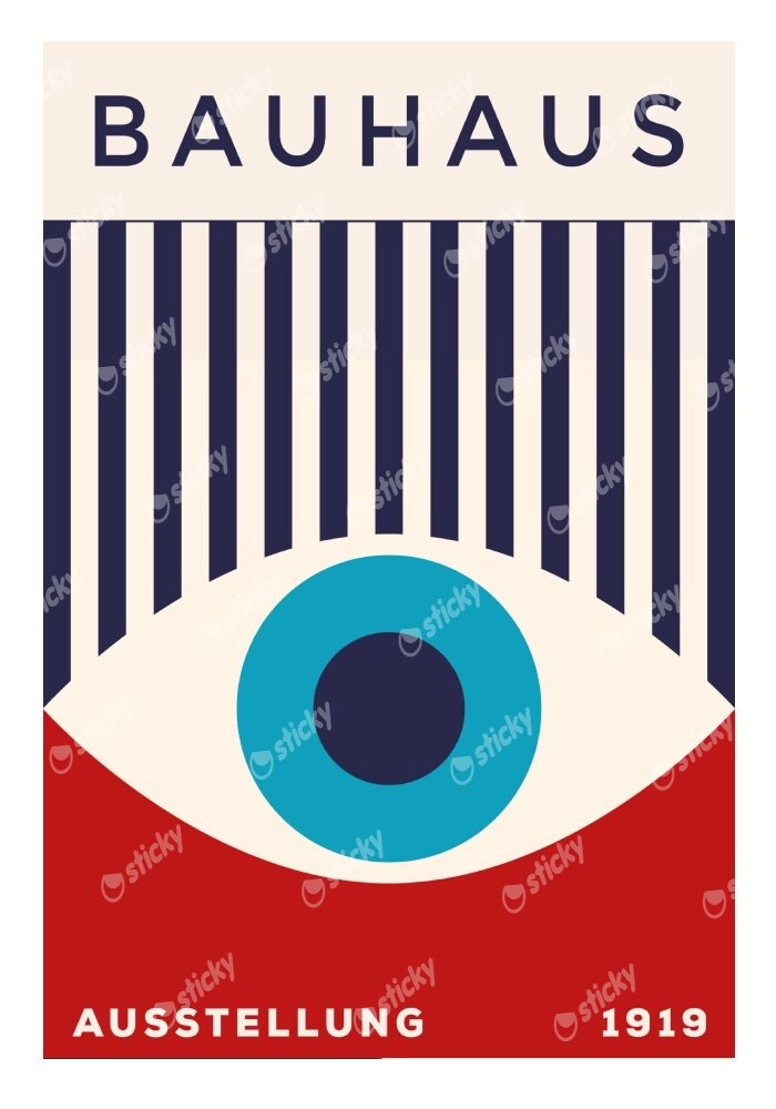 Πόστερ BAUHAUS EYE