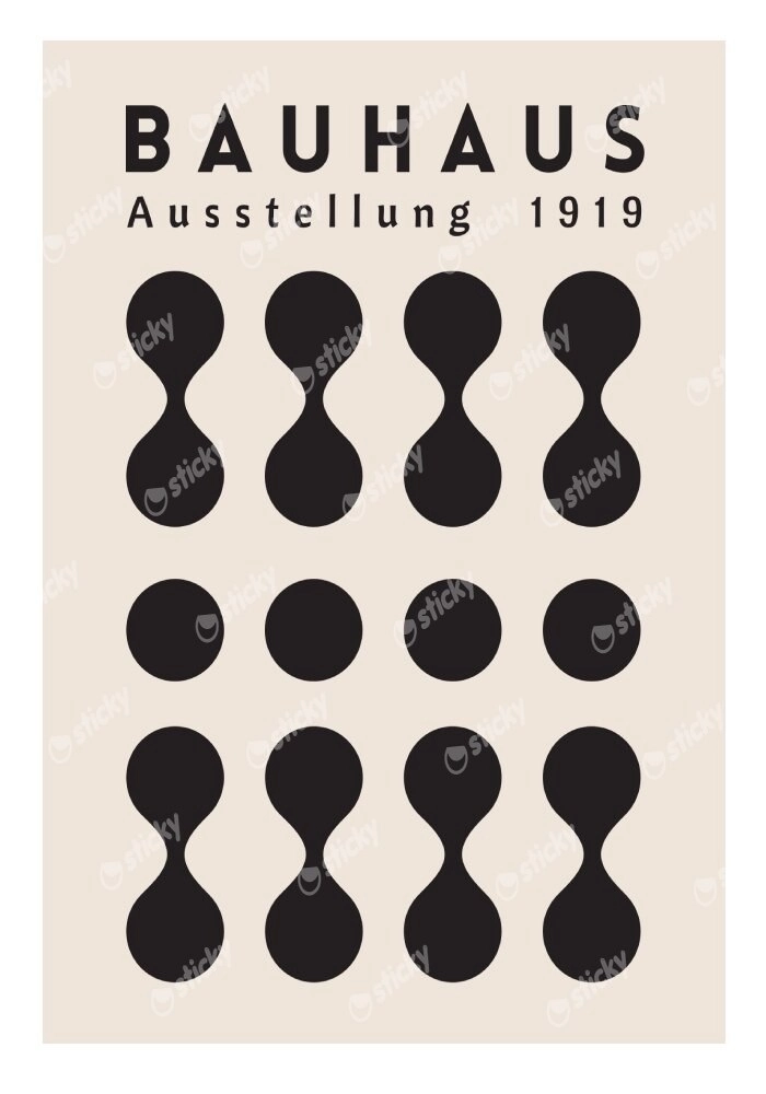 Πόστερ BAUHAUS DOTS