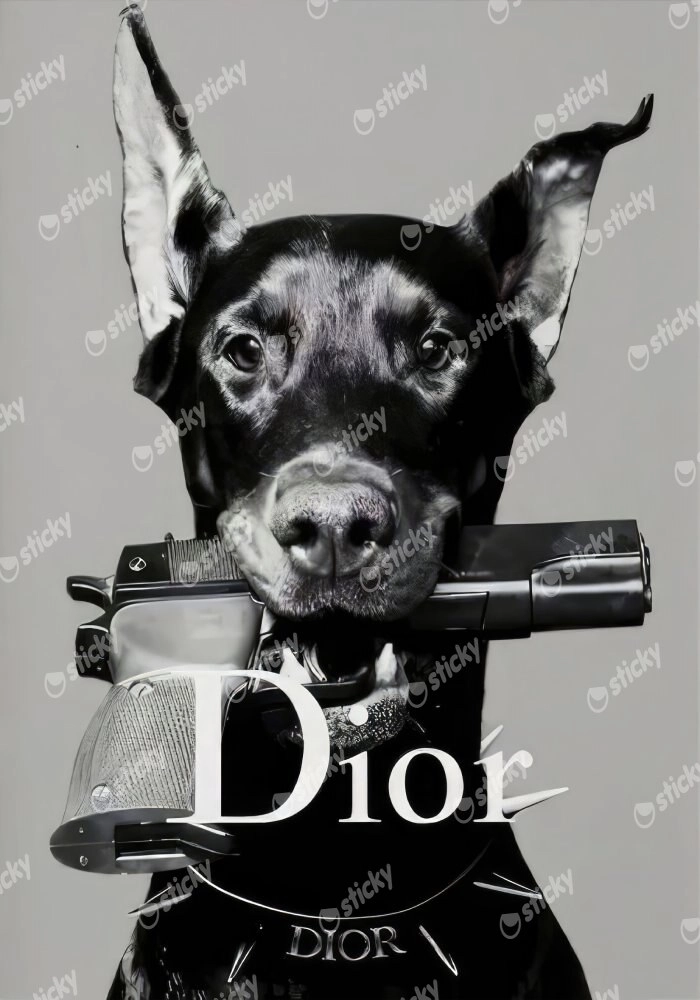 Πόστερ DIOR DOG