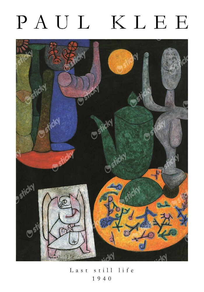 Πόστερ PAUL KLEE - LAST STILL LIFE