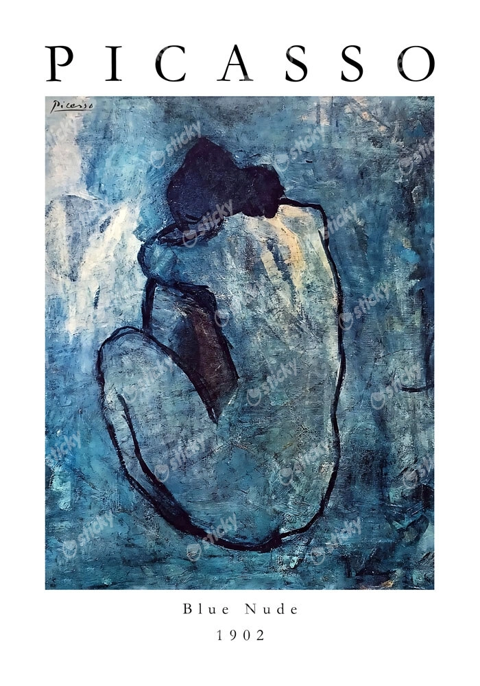 Πόστερ PICASSO - BLUE NUDE