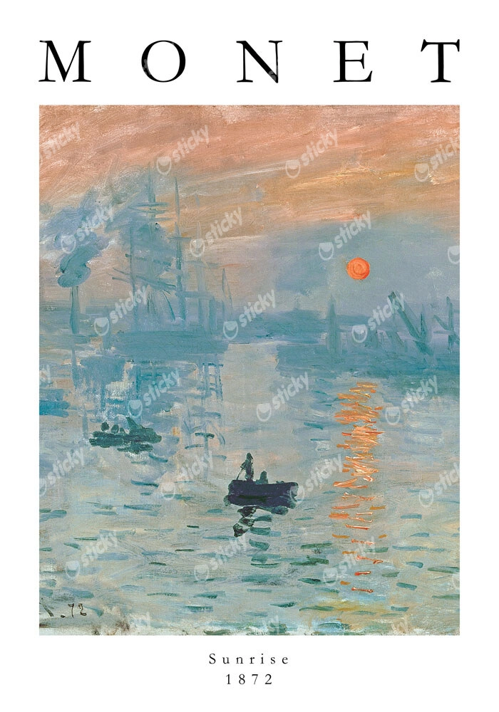Πόστερ MONET - SUNRISE