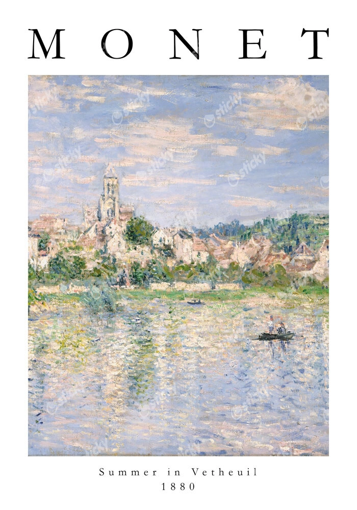 Πόστερ MONET - SUMMER IN VETHEUIL