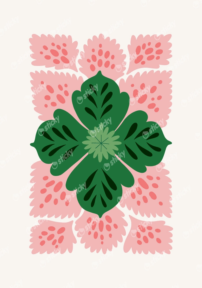 Πόστερ FLORAL MATISSE STYLE 4