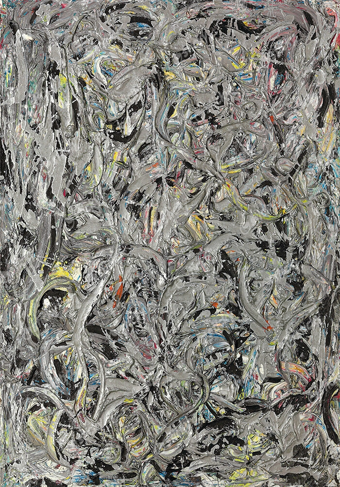 Πινακας σε καμβά JACKSON POLLOCK - EYES IN THE HEAT 1946