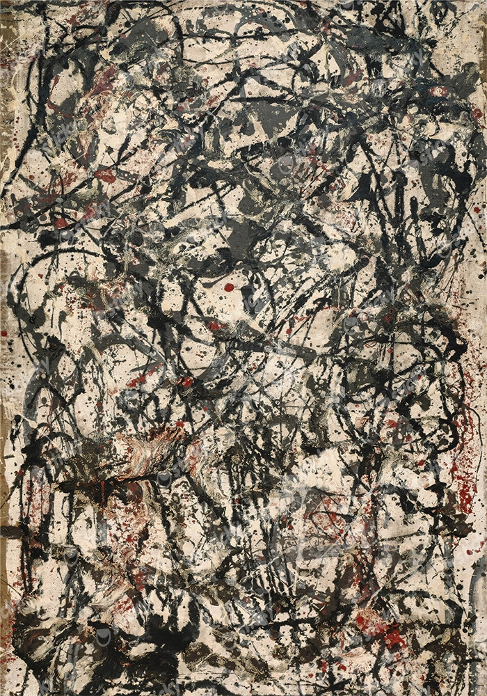 Πινακας σε καμβά JACKSON POLLOCK - ENCHANTED FOREST 1947