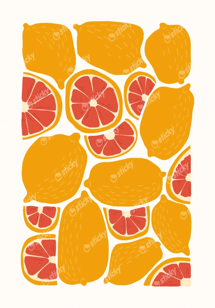 Πόστερ ABSTRACT ORANGES
