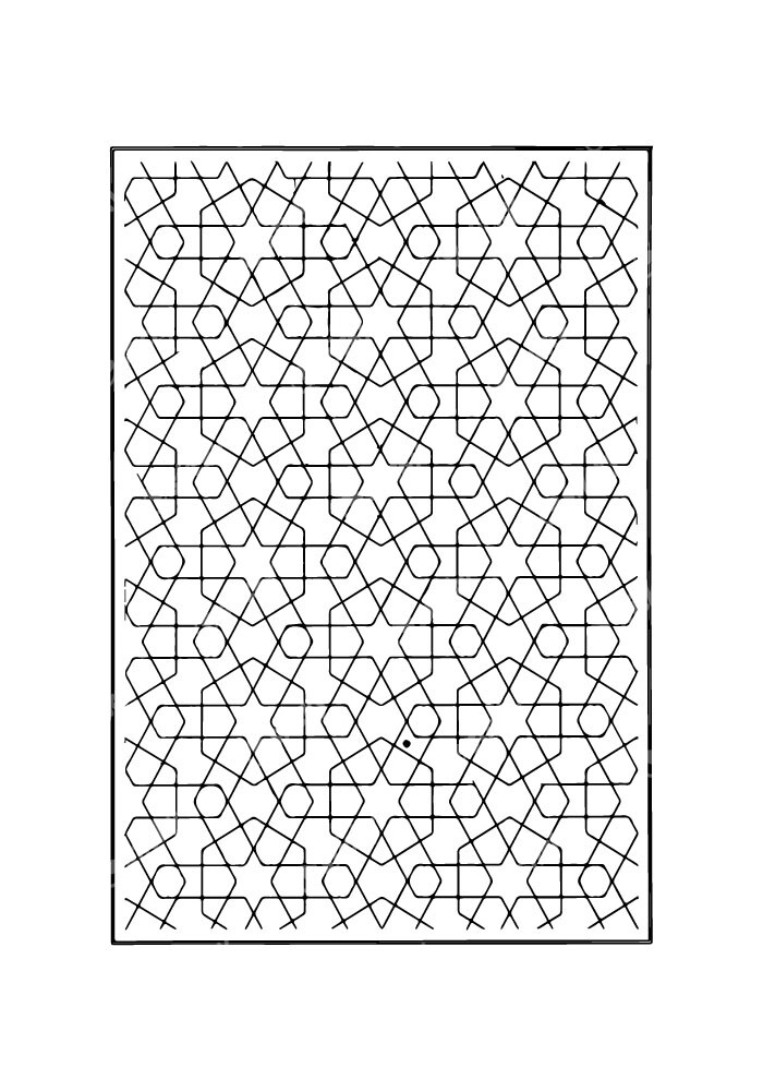 Πόστερ ABSTRACT BLACK AND WHITE GEOMETRY