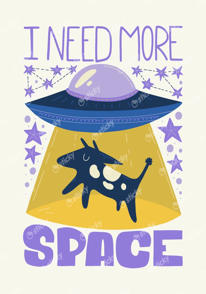 Πόστερ I NEED MORE SPACE 3