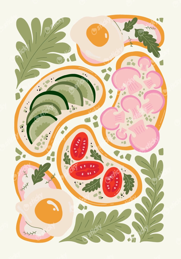 Πόστερ ABSTRACT MEAL