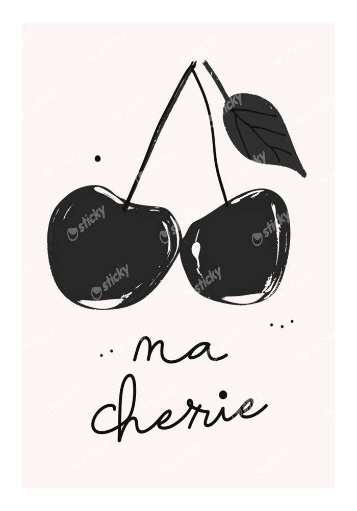 Πόστερ RETRO TRENDY MA CHERIE