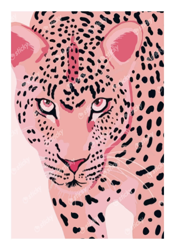Πόστερ PINK LEOPARD