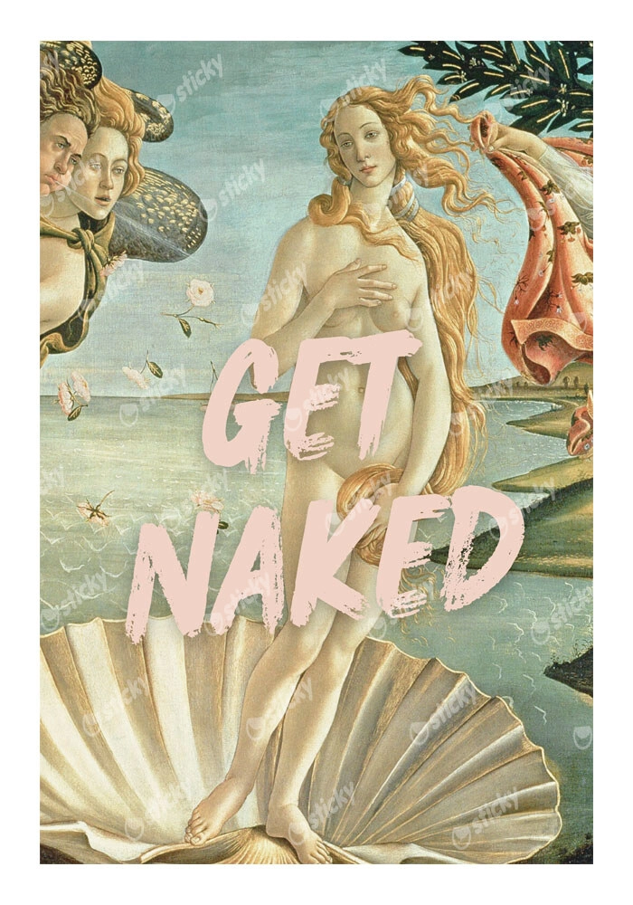 Πόστερ ALTERED ART GET NAKED