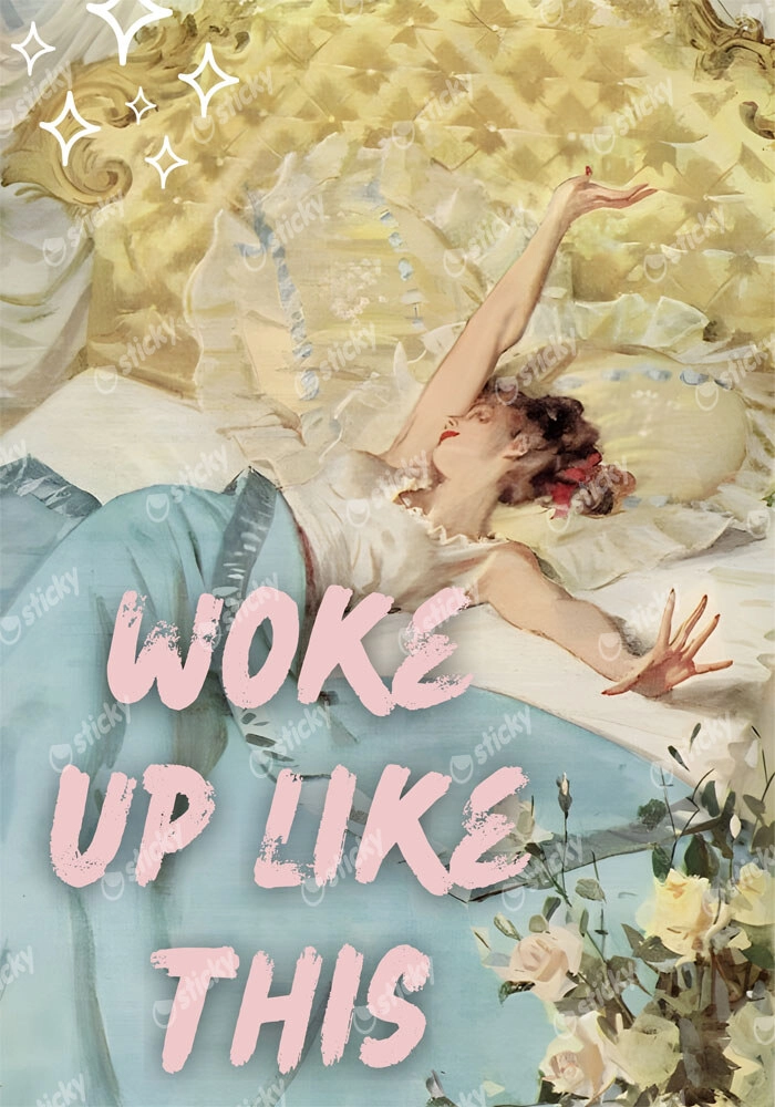 Πόστερ ALTERED ART WOKE UP LIKE THIS 3
