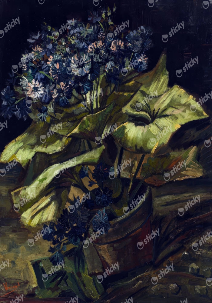Πινακας σε καμβά VAN GOGH - CINERARIA