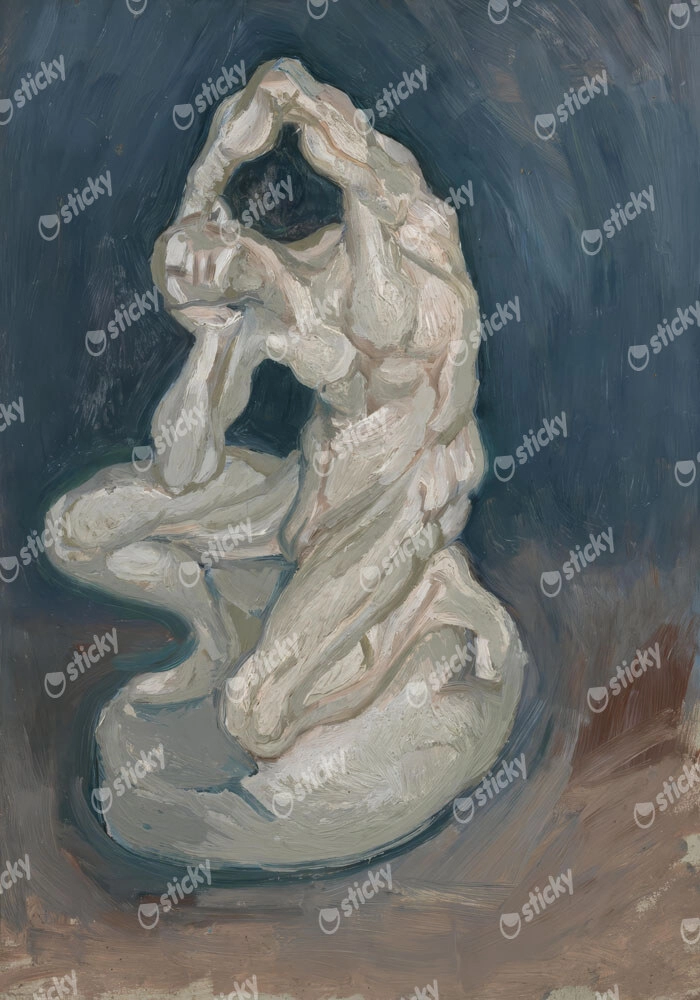 Πινακας σε καμβά VAN GOGH - KNEELING ECORCHE