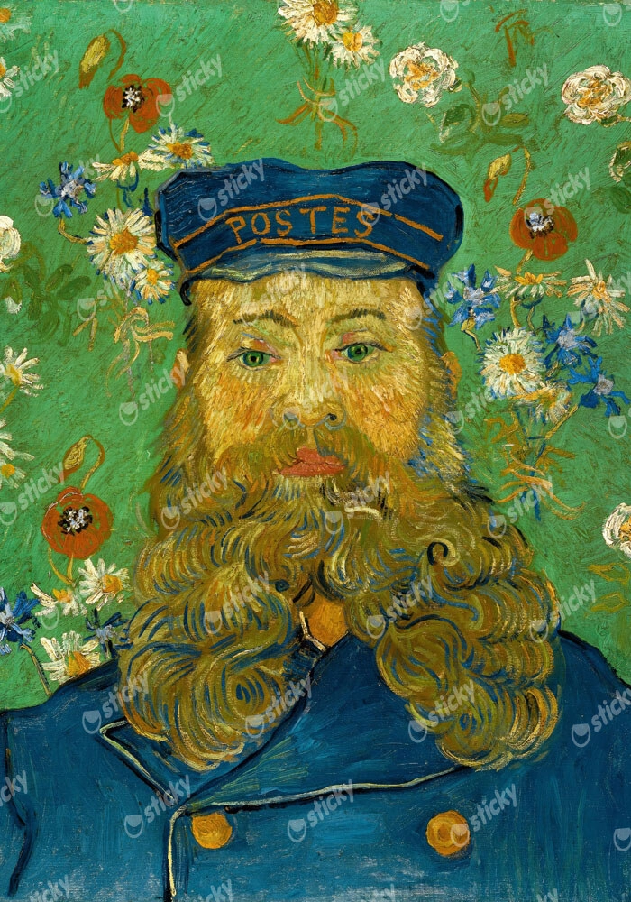 Πινακας σε καμβά VAN GOGH - PORTRAIT OF JOSEPH ROULIN